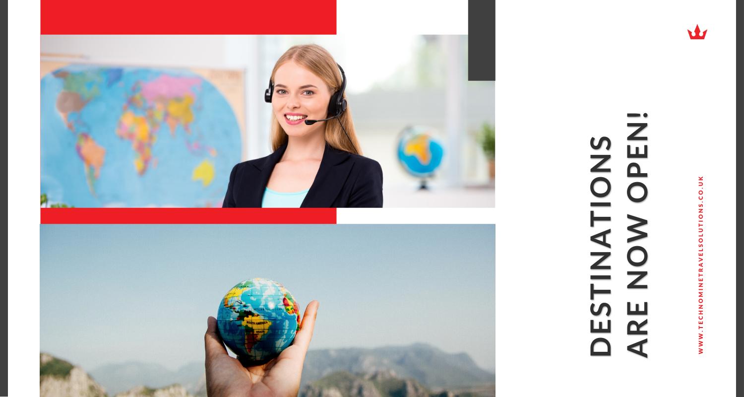 Destinations are now open! Don?t abandon travel plans